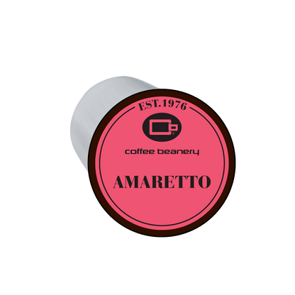 Coffee Beanery Single Cups Regular Amaretto Coffee Pod