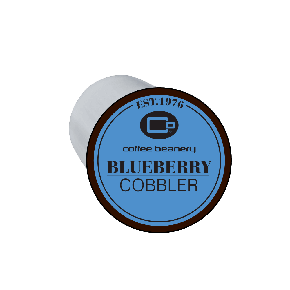 Coffee Beanery Single Cups Regular Blueberry Cobbler Coffee Pod