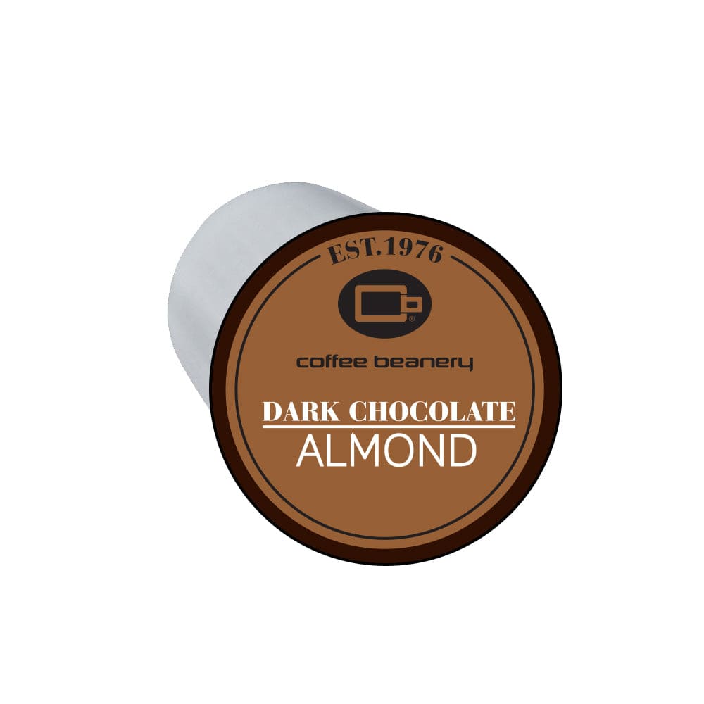 Coffee Beanery Single Cups Regular Dark Chocolate Almond Coffee Pod