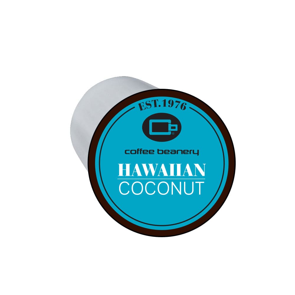 Coffee Beanery Single Cups Regular Hawaiian Coconut Coffee Pod