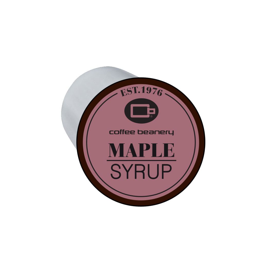 Coffee Beanery Single Cups Regular Maple Syrup Coffee Pod