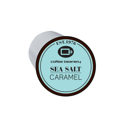 Coffee Beanery Single Cups Regular Sea Salt Caramel Coffee Pod