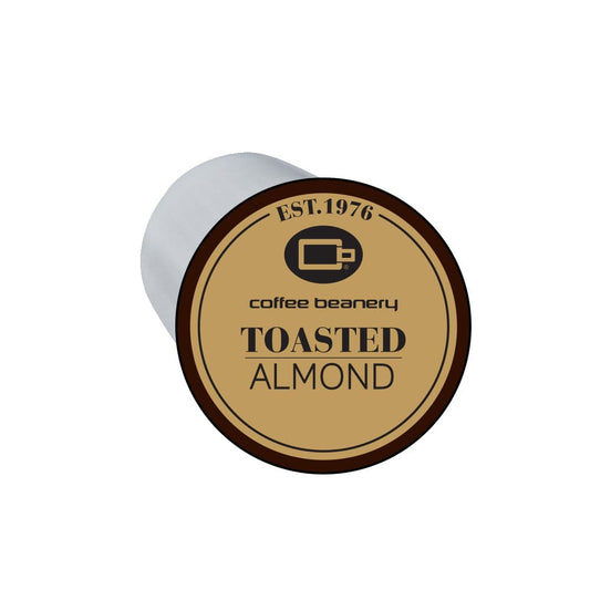 Coffee Beanery Single Cups Regular Toasted Almond Coffee Pod