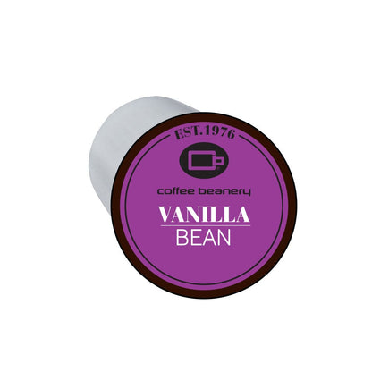 Coffee Beanery Single Cups Regular Vanilla Bean Coffee Pod