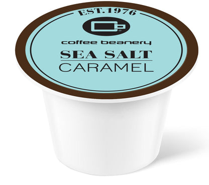 Coffee Beanery Single Cups Sea Salt Caramel Coffee Pod