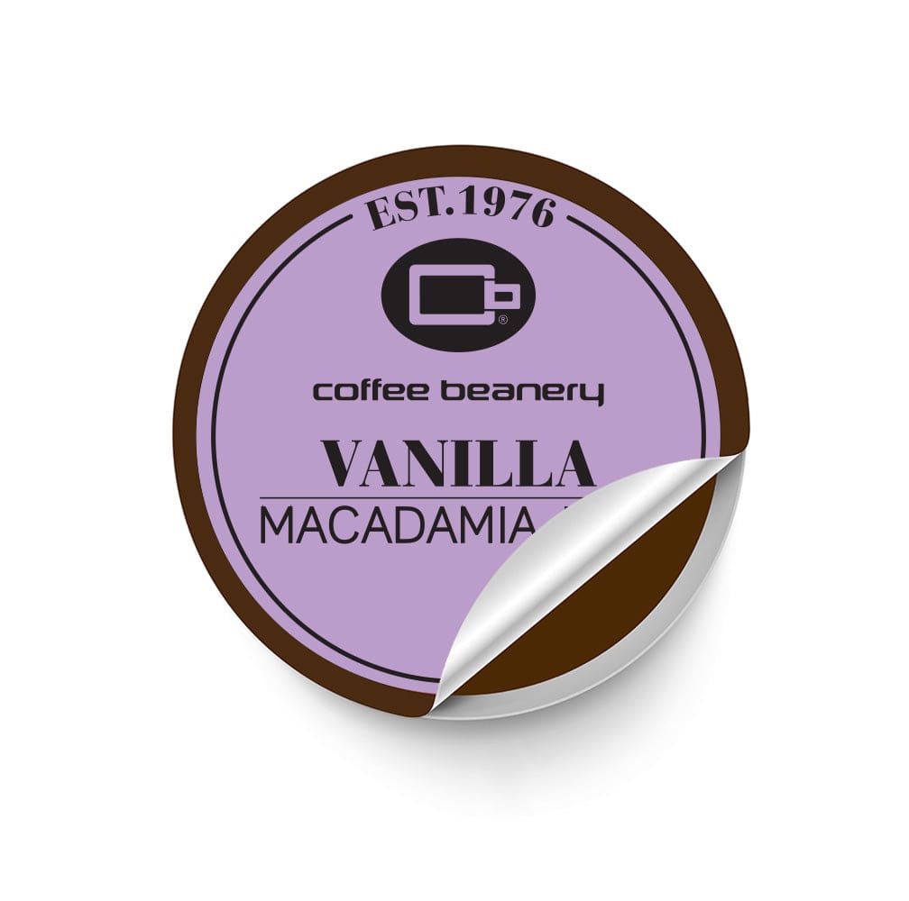 Coffee Beanery Single Cups Vanilla Macadamia Nut Coffee Pod