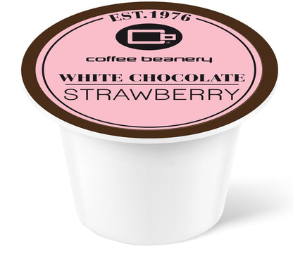Coffee Beanery Single Cups White Chocolate Strawberry Coffee Pod