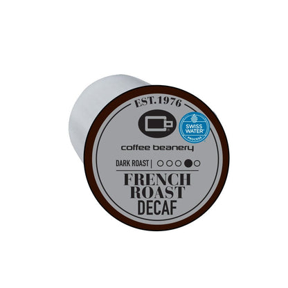Coffee Beanery Single Pod Decaf French Roast Coffee Pod