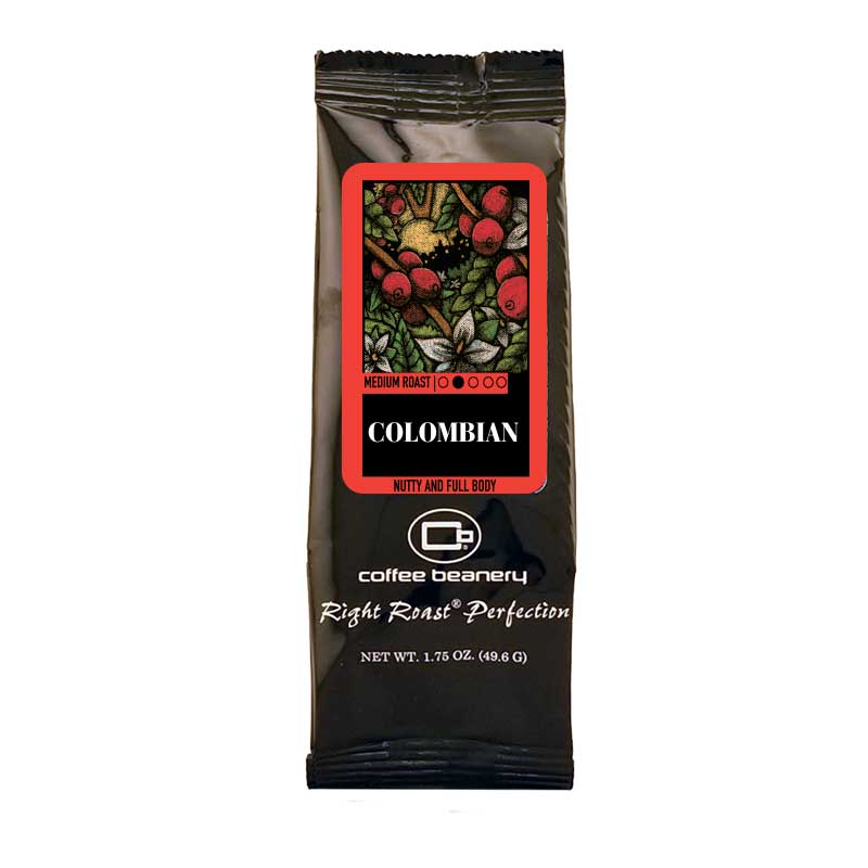 Coffee Beanery Specialty Coffee 1.75 One Pot Sampler / Automatic Drip Colombian Specialty Coffee