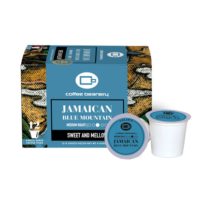 Coffee Beanery Specialty Coffee 12ct Pods / Automatic Drip Jamaican Blue Mountain Specialty Coffee | 100% Authentic