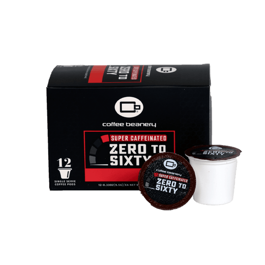 Coffee Beanery Specialty Coffee 12ct Pods Zero to Sixty Specialty Coffee Pods