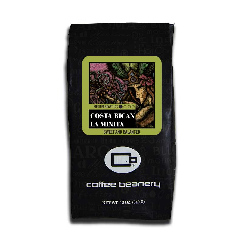 Coffee Beanery Specialty Coffee 12oz / Automatic Drip Costa Rican La Minita Specialty Coffee