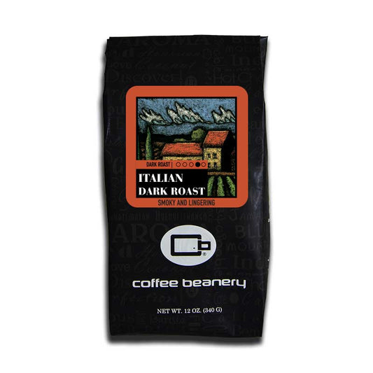 Coffee Beanery Specialty Coffee 12oz / Automatic Drip Italian Dark Roast Specialty Coffee
