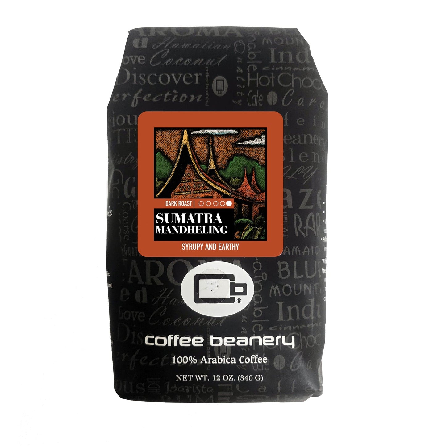 Coffee Beanery Specialty Coffee 12oz / Automatic Drip Sumatra Mandheling Specialty Coffee
