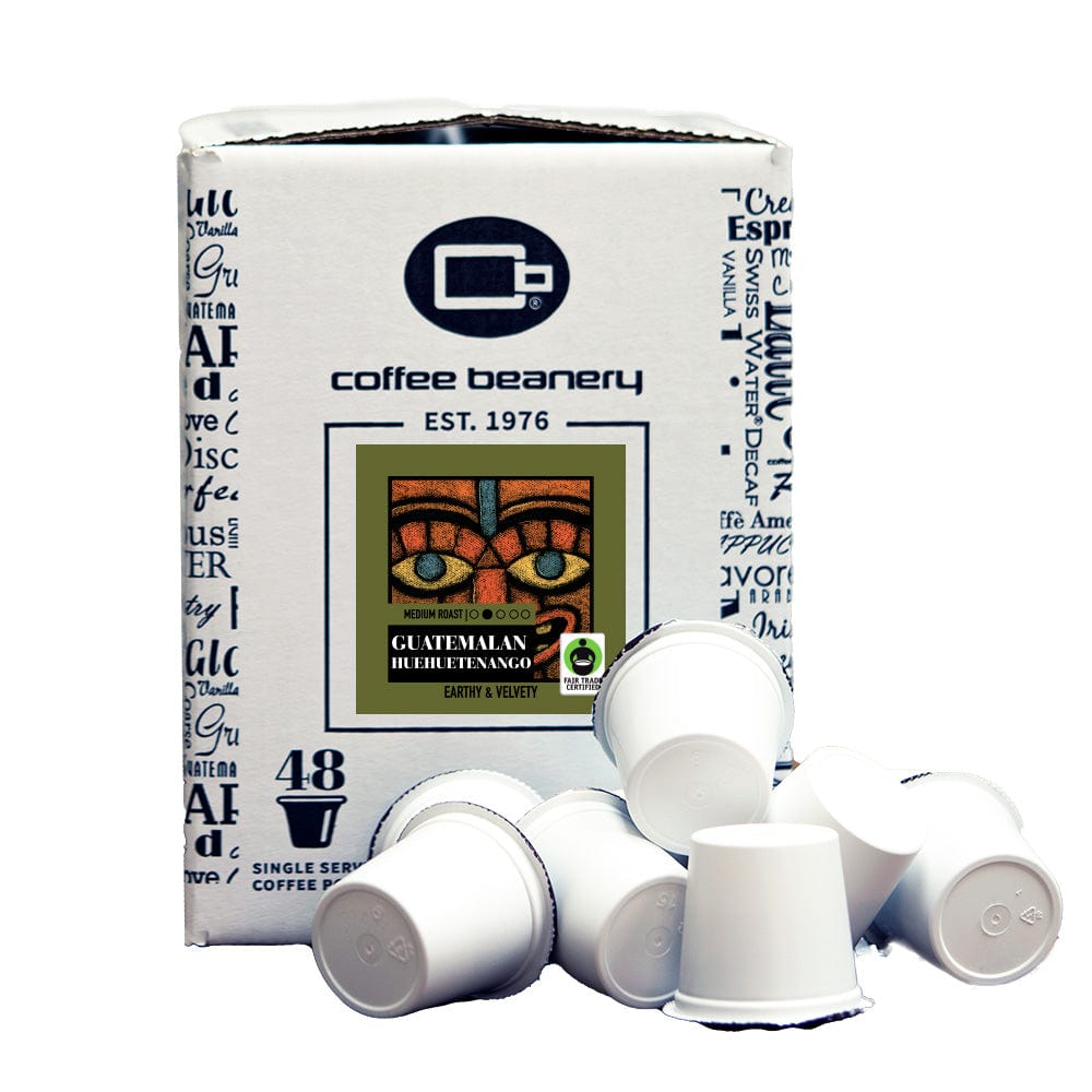 Coffee Beanery Specialty Coffee 48ct Bulk Pods / Automatic Drip Guatemalan Huehuetenango Specialty Coffee