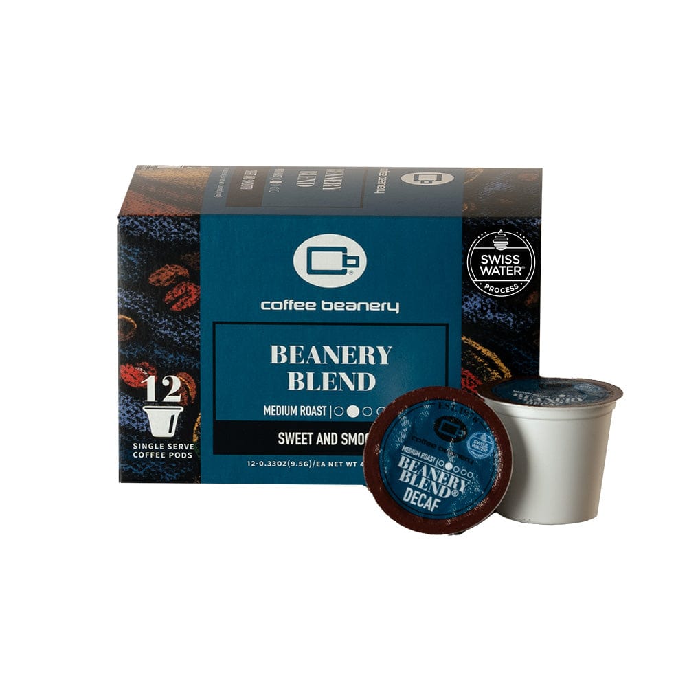 Coffee Beanery Specialty Coffee Decaf / 12ct Pods / Automatic Drip Beanery Blend Specialty Coffee
