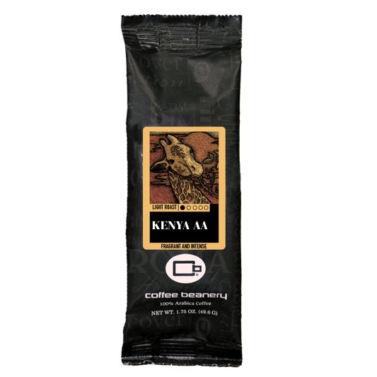 Coffee Beanery Specialty Coffee Kenya AA Specialty Coffee  | 1.75 oz One Pot Sampler