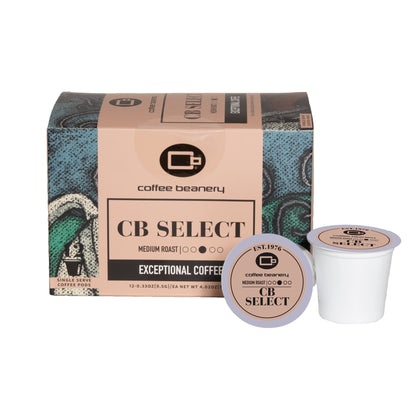 Coffee Beanery Specialty Coffee Pods Regular / 12ct Pods CB Select Specialty Coffee Pods