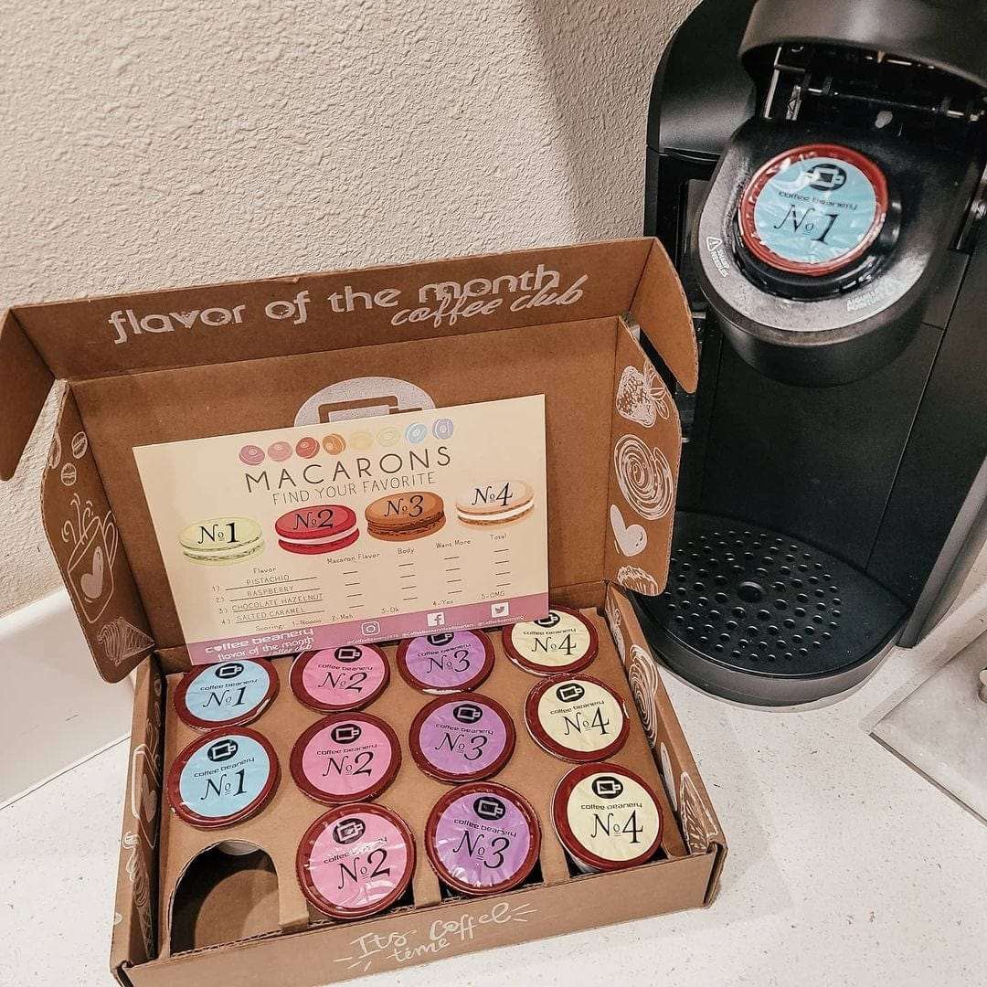 Coffee of the Month Club subscription box from Coffee Beanery