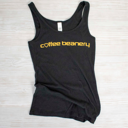 Coffee Beanery Tanks CB Love Ribbed Tanks