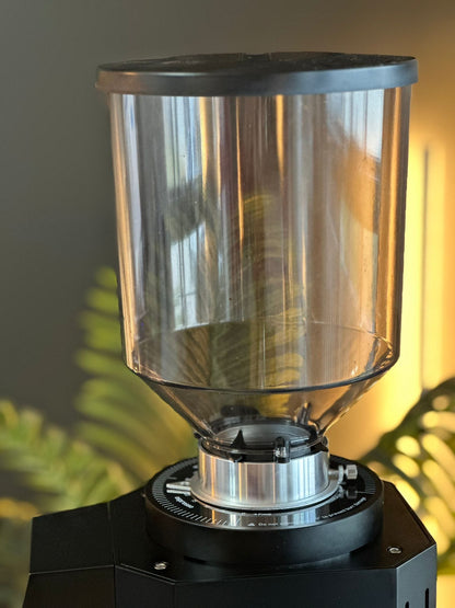 Espresso Outlet LLC Commercial Espresso Grinder Black with DLC Turin ZF83 Commercial Espresso Grinder