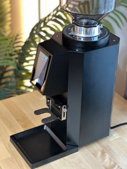 Espresso Outlet LLC Commercial Espresso Grinder Black with DLC Turin ZF83 Commercial Espresso Grinder