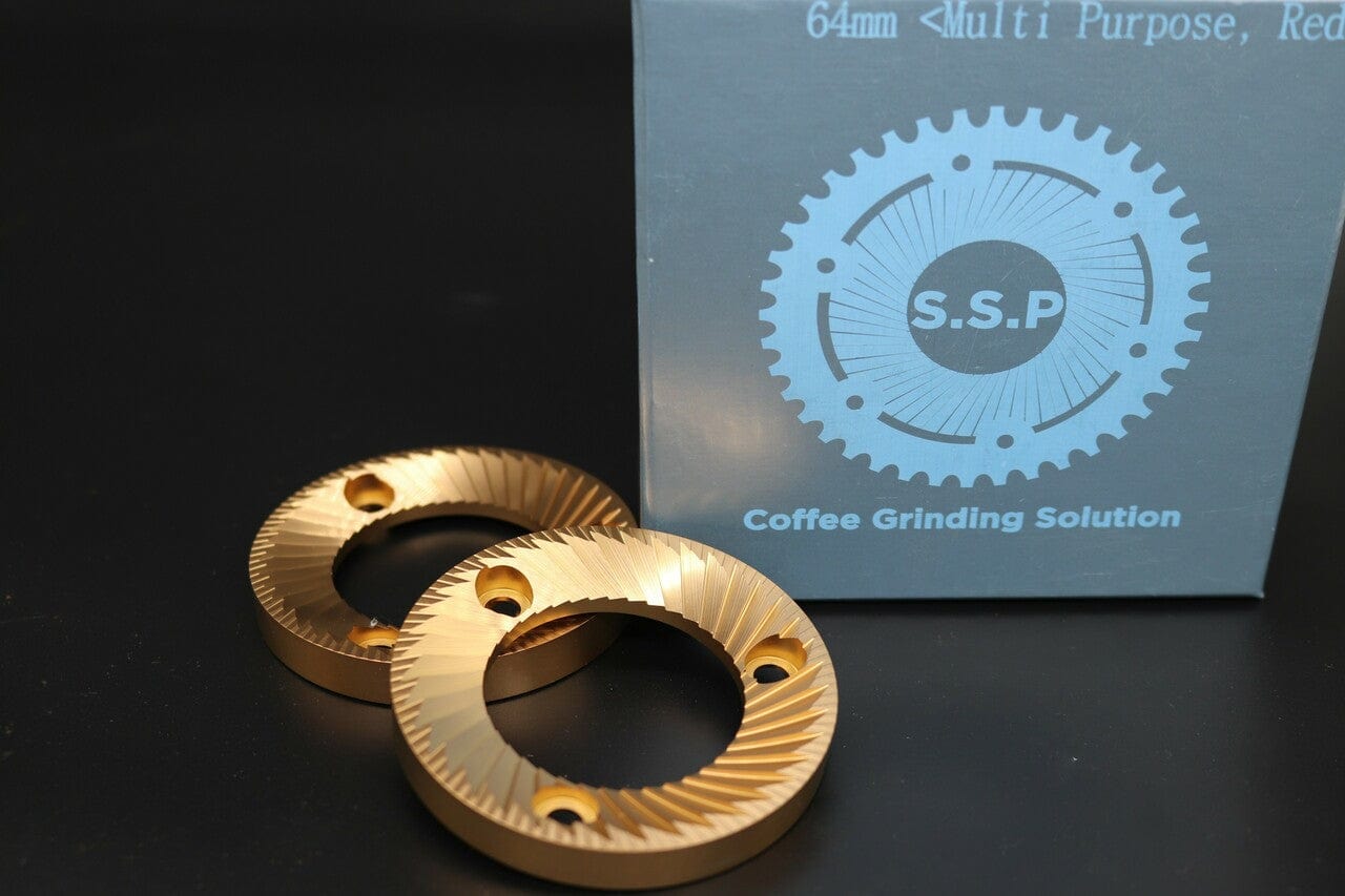 Espresso Outlet LLC Turin DF64 SSP Unimodal (Multi Purpose) Burr Set Upgrade