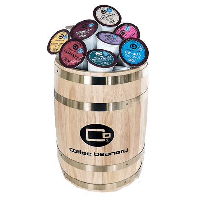 Free Standard Shipping* Coffee Gift Baskets Decaf Barrel of All Coffee Pods Flavors