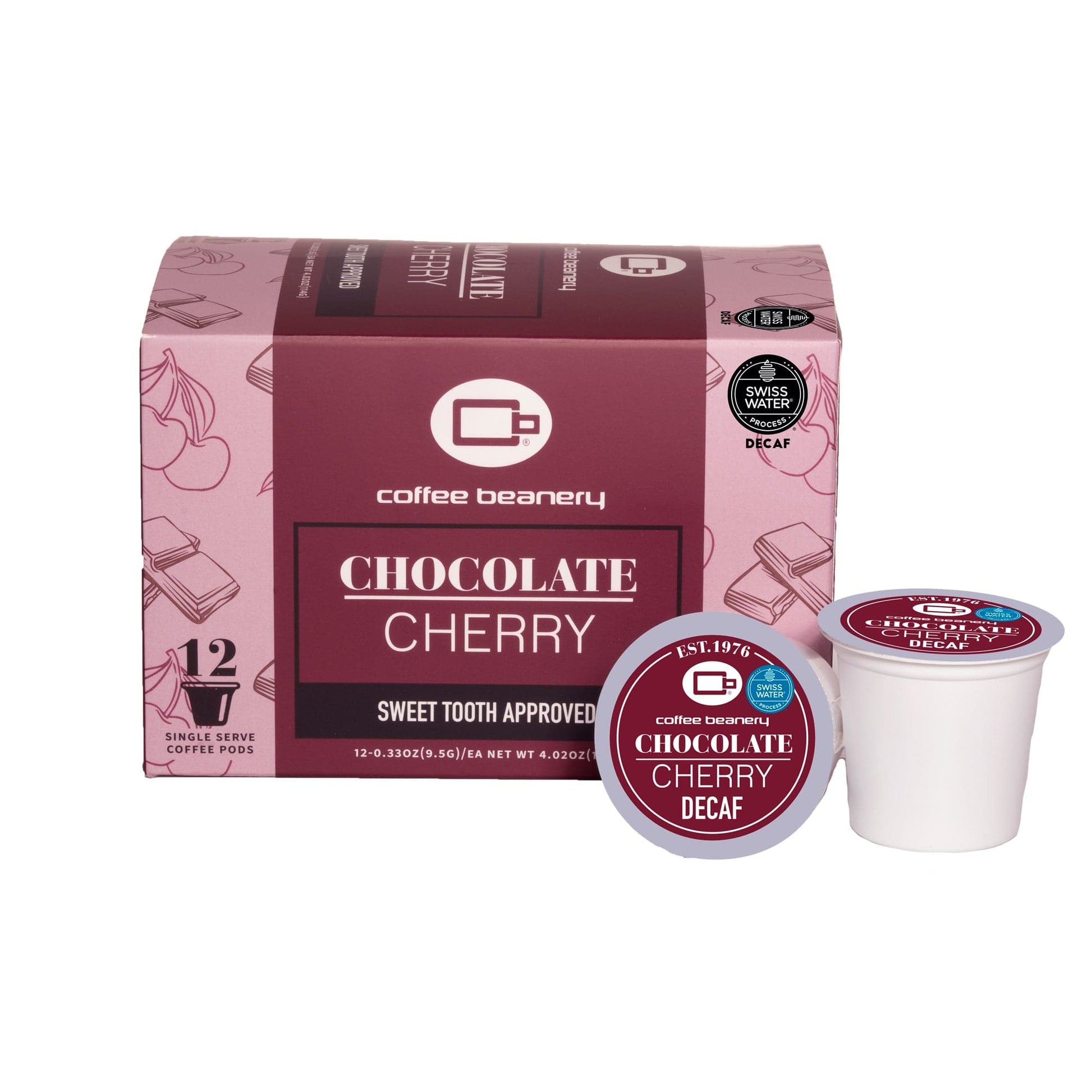 Free Standard Shipping* Flavored Coffee Decaf / 12ct Pods Chocolate Cherry Flavored Coffee Pods