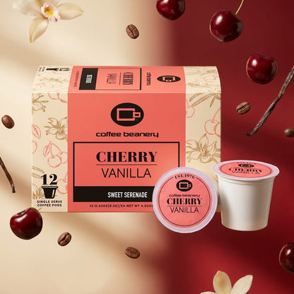 Free Standard Shipping* Flavored Coffee Pods Cherry Vanilla Flavored Coffee Pods