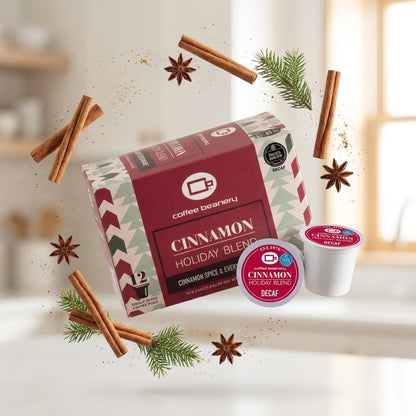 Free Standard Shipping* Flavored Coffee Pods Cinnamon Holiday Blend Coffee Pods