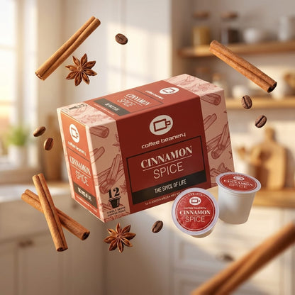 Free Standard Shipping* Flavored Coffee Pods Cinnamon Spice Flavored Coffee Pods