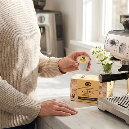 Free Standard Shipping* Flavored Coffee Pods Creme Brulee Flavored Coffee Pods