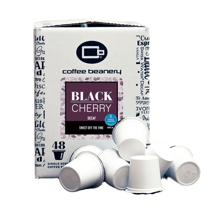 Free Standard Shipping* Flavored Coffee Pods Decaf / 48ct Bulk Pods Black Cherry Flavored Coffee Pods | Bulk