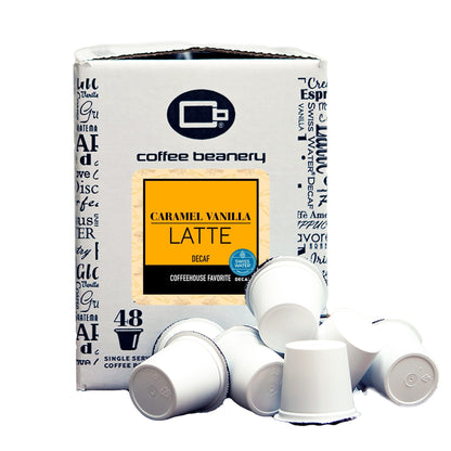 Free Standard Shipping* Flavored Coffee Pods Decaf / 48ct Bulk Pods Caramel Vanilla Latte Flavored Coffee Pods