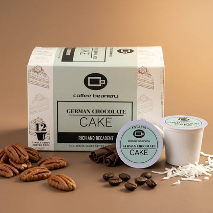 Free Standard Shipping* Flavored Coffee Pods German Chocolate Cake Flavored Coffee Pods