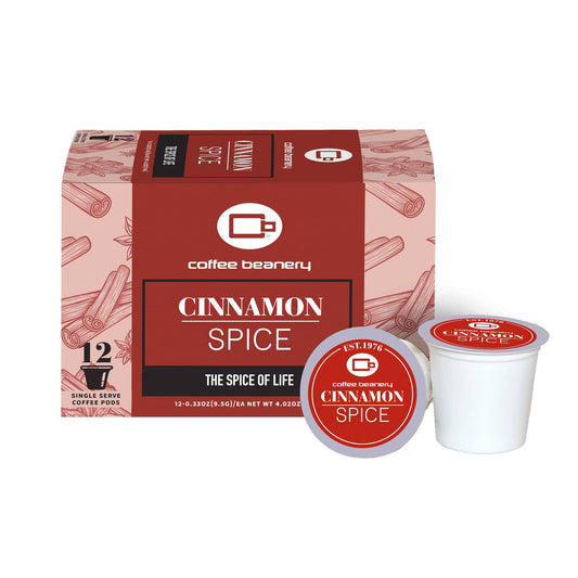 Free Standard Shipping* Flavored Coffee Pods Regular / 12ct Pods Cinnamon Spice Flavored Coffee Pods