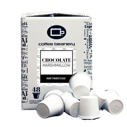 Free Standard Shipping* Flavored Coffee Pods Regular / 48ct Bulk Pods Chocolate Marshmallow Flavored Coffee Pods | Bulk
