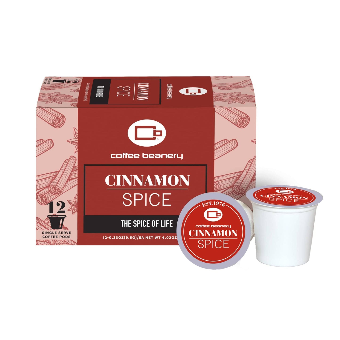 Free Standard Shipping* Flavored Coffee Regular / 12ct Pods / Automatic Drip Cinnamon Spice Flavored Coffee