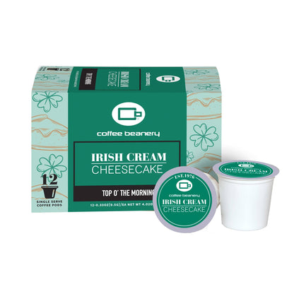 Free Standard Shipping* Flavored Coffee Regular / 12ct Pods / Automatic Drip Irish Cream Cheesecake Flavored Coffee