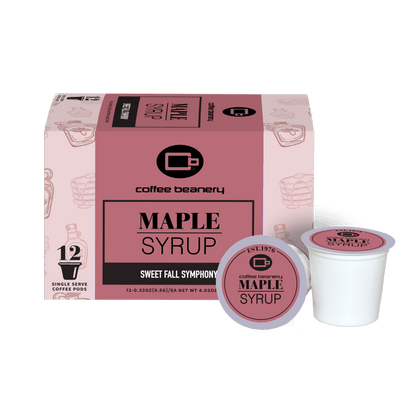 Free Standard Shipping* Flavored Coffee Regular / 12ct Pods / Automatic Drip Maple Syrup Flavored Coffee