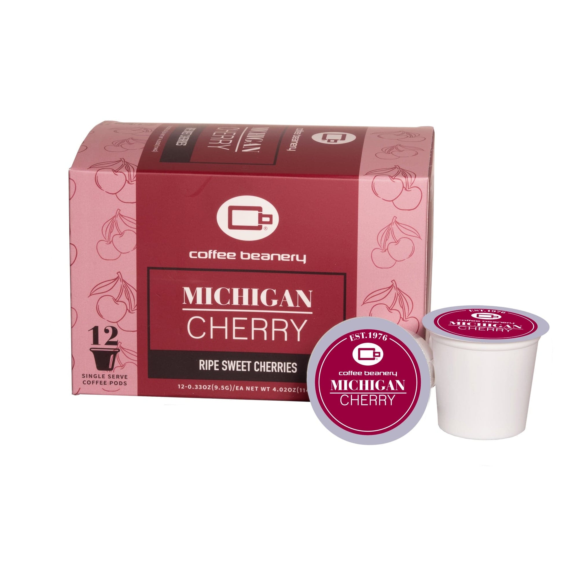 Free Standard Shipping* Flavored Coffee Regular / 12ct Pods / Automatic Drip Michigan Cherry Flavored Coffee