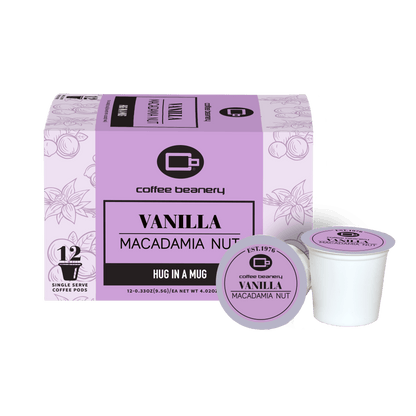 Free Standard Shipping* Flavored Coffee Regular / 12ct Pods / Automatic Drip Vanilla Macadamia Nut Flavored Coffee