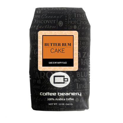 Free Standard Shipping* Flavored Coffee Regular / 12oz / Automatic Drip Butter Rum Cake Flavored Coffee