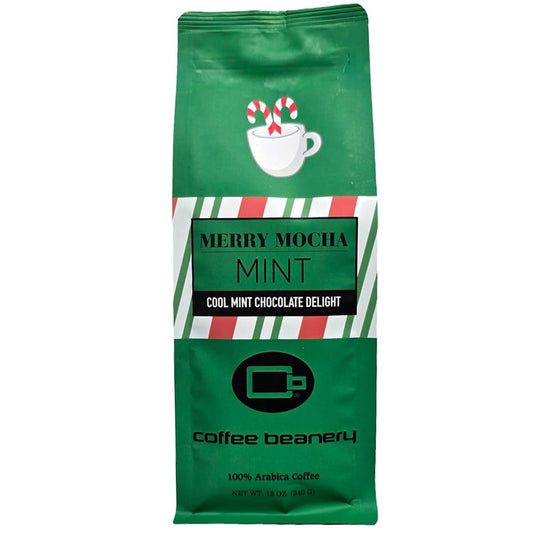 Free Standard Shipping* Flavored Coffee Regular / 12oz / Automatic Drip Merry Mocha Mint Flavored Coffee | Early Access