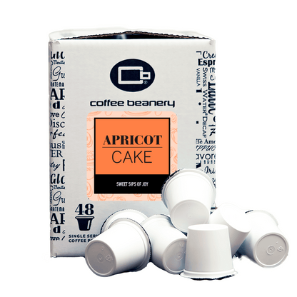 Free Standard Shipping* Flavored Coffee Regular / 48ct Bulk Pods / Automatic Drip Apricot Cake Flavored Coffee