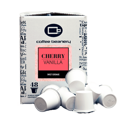 Free Standard Shipping* Flavored Coffee Regular / 48ct Bulk Pods / Automatic Drip Cherry Vanilla Flavored Coffee