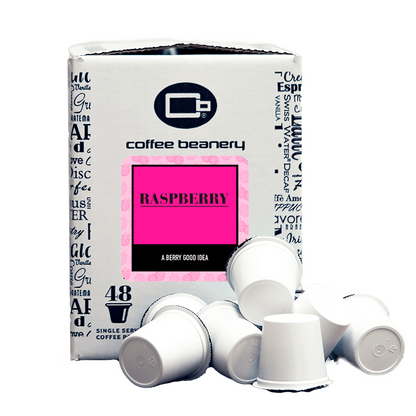 Free Standard Shipping* Flavored Coffee Regular / 48ct Bulk Pods / Automatic Drip Raspberry Flavored Coffee