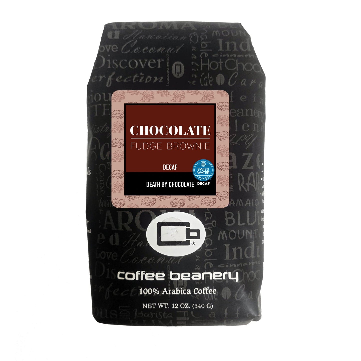Free Standard Shipping* Flavored Decaf Coffee 12oz / Automatic Drip Chocolate Fudge Brownie Flavored SWP Decaf Coffee