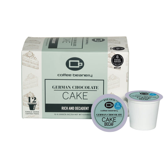 Free Standard Shipping* Flavored Decaf Coffee Pods 12ct Pods German Chocolate Cake Flavored Decaf Coffee Pods